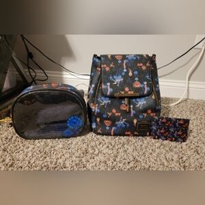 Loungefly Coraline Convertible Mini Backpack